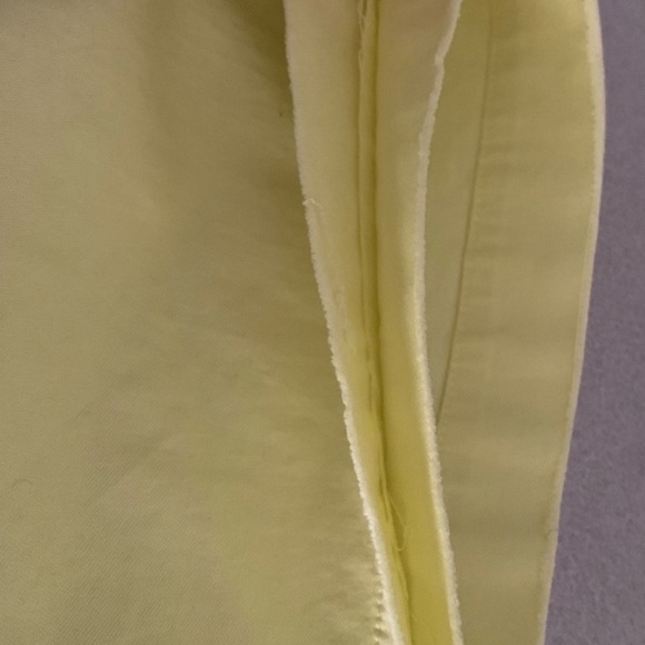 ATM Size 6 Chartreuse/Yellow Enzyme Wash Cropped Spring Summer Pants - Picture 5 of 8